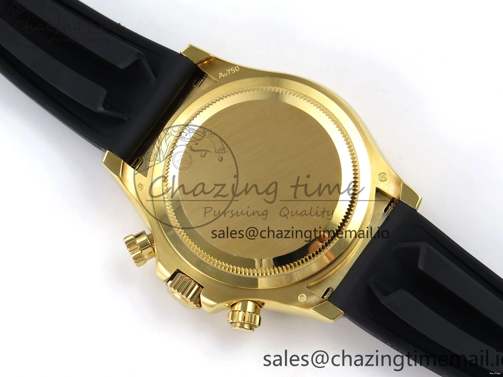 MiroTime 0517 Daytona 126518 QF 1:1 Best Edition YG Black Dial on Oysterflex Strap SH4131 V6（Gain Weight） EasyMatch 1199